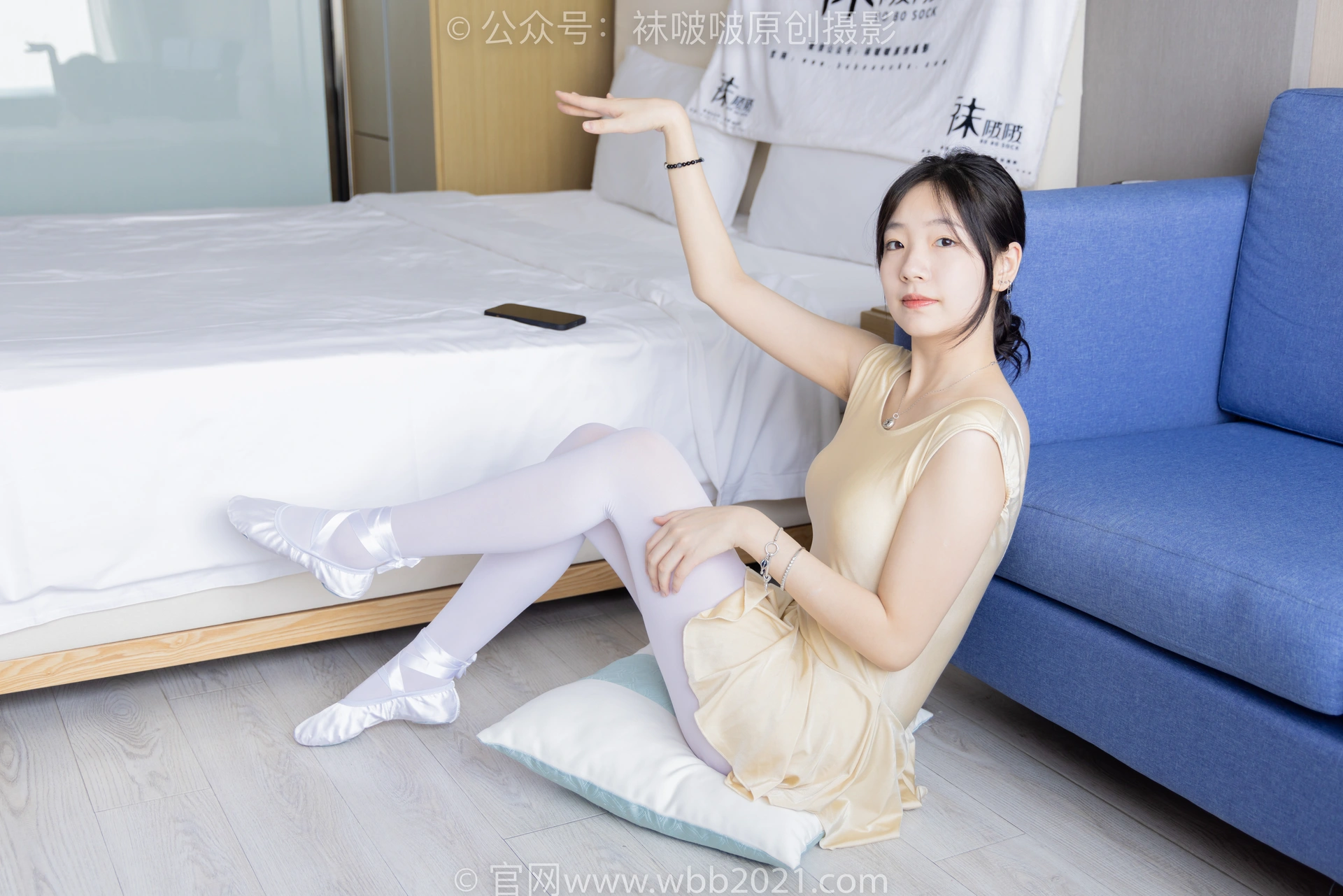 [BoBoSocks袜啵啵]NO.248 小甜豆-芭蕾鞋、厚白丝、厚灰丝、肉丝、白棉袜、芭蕾舞蹈服 0